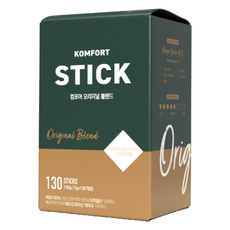 KOMFORT 原味混合棒咖啡, 1g, 130入, 1個
