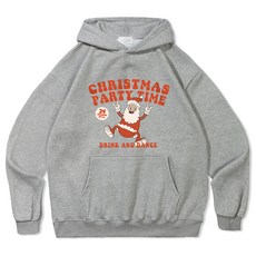 오에타 파티타임 프리미엄 더블 특기모 코튼 오버핏 후드 티셔츠