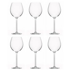 루카리스 오션글라스 라비쉬 버건디 와인잔, 6개, 670ml