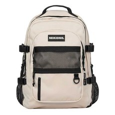 NEIKIDNIS Absolute經典款後背包, 淺米色