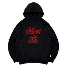 Escapefrom 甜美櫻桃印花連帽T恤