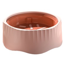 Lanboer 寵物兩用防噎食盆 FREE, 粉紅色, 1個
