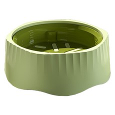 Lanboer 寵物兩用防噎食盆 FREE, 綠色, 1個