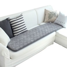 온돌왕 전기 온열 방석, 그레이, 5인용(48 x 180 cm)