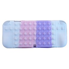 데이소이 푸쉬팝 닌텐도 스위치 실리콘 케이스 OLED, 08 화이트팝, 1개