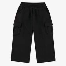 MARI N MORI 兒童抽繩兩穿刷毛工裝褲