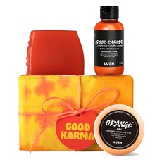 러쉬 굿 카마 기프트 3종 바디케어 세트, 1세트