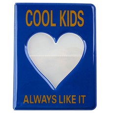 만들하비 포토카드 바인더 콜렉트북, 블루, 32매