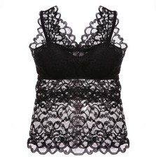 하모니 레이스 노와이어 브라 캡 런닝