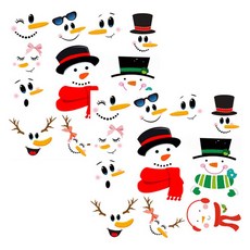 소니오 스마일 크리스마스 인테리어 스티커, 01 커플