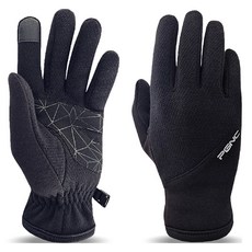 패기앤코 기능성 스마트터치 기모 장갑 gv-100, 1개, 블랙