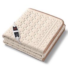 보이러 1인용 전기요 UB41 SOFT Cosy Ivory, DOT IVORY, L 150cm x W 80cm