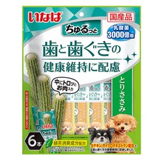 이나바 강아지 츄르또 구강건강케어 간식 6p, 닭가슴살, 90g, 1개