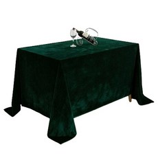 Market Pio 聖誕節天鵝絨桌布, 類型4, 1個, 240 x 160 cm