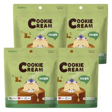 조이펫 고양이 쿠키 앤 크림 간식, 가다랑어, 60g, 4개