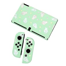 데이소이 큐트 닌텐도 스위치 OLED 케이스, 02 레빗베이비 그린, 1개