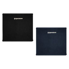 Kantukan 防寒超細纖維脖圍 2件組, 1套, 黑色, 海軍藍