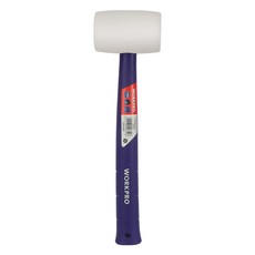 WORKPRO 白色橡膠槌 450g, 1個, WP241040