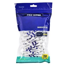 엑시아 프로 울트라 대나무 대포장 골프티, 혼합색상, 90개