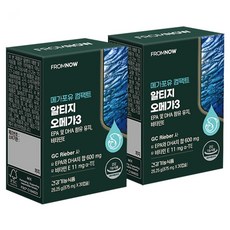 Fromnow Mega For You 精巧rTG Omega-3 26.25g, 30錠, 2個