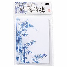 LAVENTIA 竹製書法迷你韓紙, 類型3, 80個