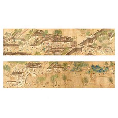 Laventia 卷軸圓形古風書法韓紙, 類型2, 1個