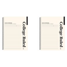 아이비스 슬림 원링 노트, 아이보리, 2개