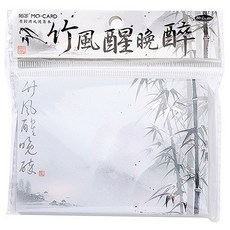 LAVENTIA 竹製書法迷你韓紙, 類型6, 80個