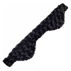 Gaya Golf 超細纖維毛絨魔鬼氈耳罩, 黑色, 1個