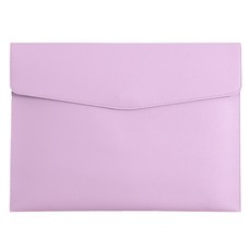 東亞PMS A4文件夾 軟皮手拿包, 1個, 薰衣草紫