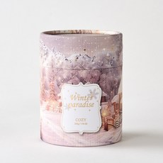 Modern House 冬季樂園香氛蠟燭, 舒適雪花, 1個, 220g