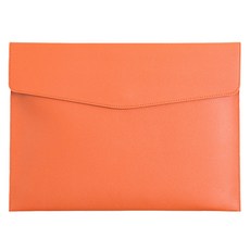 東亞PMS A4文件夾 軟皮手拿包, 1個, 橘色