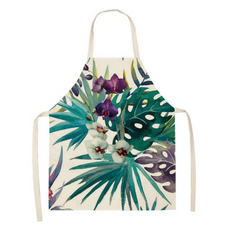 특별한상점 심플 카페 꽃집 미술 주방 앞치마 47 x 38 cm, A0053-3, 1개