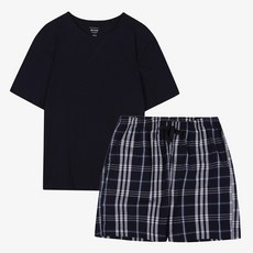 ANYBODY 短袖休閒混搭睡衣上下套裝