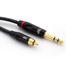 에이치디탑 국산 RCA TO 5.5 스테레오 케이블 HT-TP639, 1개, 7m