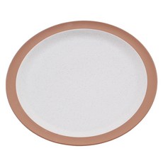 그린들리 도자기 클레이 원형 접시, 화이트, 1개