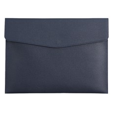 東亞PMS A4文件夾 軟皮手拿包, 1個, 海軍藍