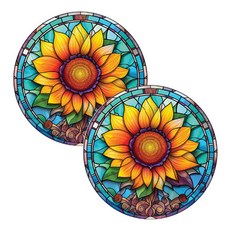 소니오 엔틱 글래스 버드 인테리어 스티커 2p, 12 데이