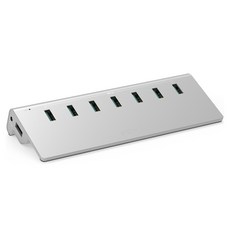 Nextu USB集線器 327U3, 銀色, 1個