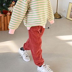 sonyun market 男童絲絨維也納保暖束口褲