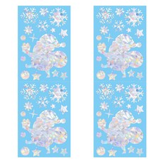 소니오 반짝 크리스마스 인테리어 스티커 4p, 04 프레젠트