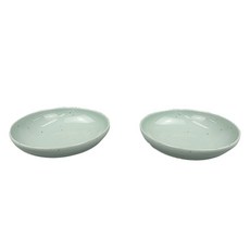 Paulus 驪州陶瓷 純色中型配菜盤, 青瓷, 2個