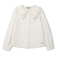renoma kids 女童大翻領燈芯絨襯衫 R2441B351