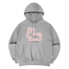 Escapefrom 噴漆兔子印花連帽T恤