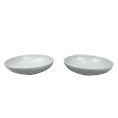 PAULUS 驪州陶瓷 純粹小菜盤架, 2個, 白瓷