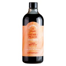 COFFEEPLANT 哥倫比亞 El Paraiso 蜜桃荔枝冷萃咖啡原液, 1瓶, 1瓶, 500ml