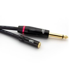 에이치디탑 국산 3.5 스테레오 암 to 5.5 모노 수 케이블 HT-TP426, 1개, 20m