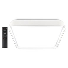 멜리빙 LED 뉴라인 사각 방등 60W + 리모컨 세트, 화이트 + 삼색변환