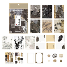 LAVENTIA 書法漢字系列 韓紙 25p 套組, 類型3, 1套