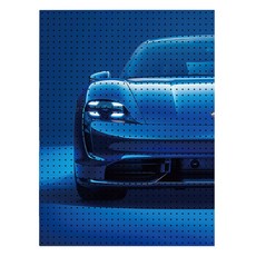 타공판닷컴 UV 프린팅 타공판 700 x 1000 mm, 1개, 블루 프론트